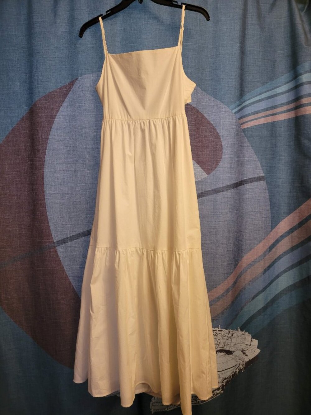 WAYF White (Ivory) Maxi Dress